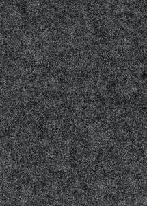 Breno Metrážový koberec AVENUE 0900, šíře role 400 cm, Černá