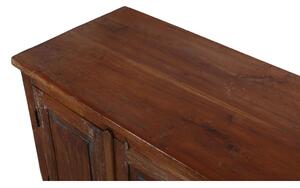 Skříňka z teakového dřeva, 155x49x75cm