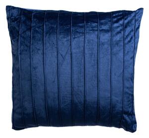 Tmavě modrý dekorativní polštář JAHU collections Stripe, 45 x 45 cm
