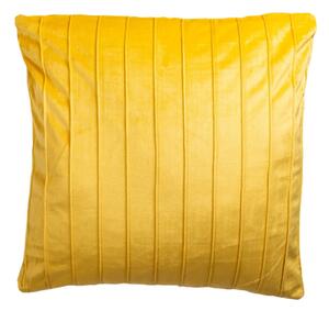 Žlutý dekorativní polštář JAHU collections Stripe, 45 x 45 cm