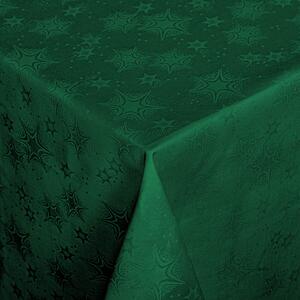 Ubrus Veba GARBO Velké vánoční hvězdy zelená Velikost: 140x120 cm
