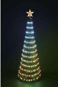 EMOS LED vánoční stromek se světelným řetězem a hvězdou 150cm D5AA02