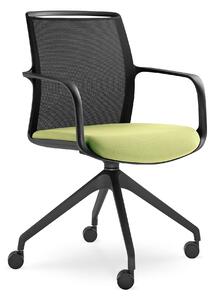 LD SEATING - Konferenční židle LEAF 505, F95-BL