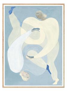 THE POSTER CLUB Plakát Hold You – Blue, Sofia Lind, 30 x 40