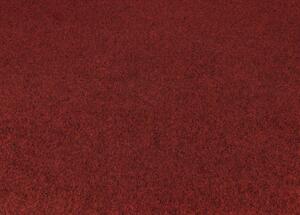 Breno Metrážový koberec NEW ORLEANS 353, šíře role 400 cm, Červená