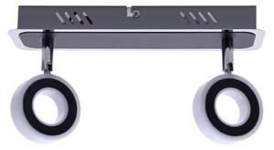 Bodové LED svítidlo Sole, 2x LED 10w, 4000k, ch/b