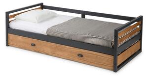 Rozkládací postel s výsuvným lůžkem Marckeric Manhattan, 90 x 190 cm