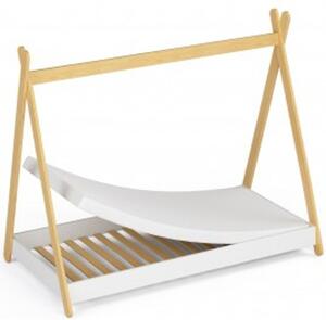 Dětská postel GEM 160x80 cm - bílá