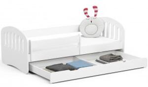 Dětská postel PLAY 180x80 cm - bílá