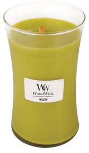 Vonná svíčka WoodWick Willow, doba hoření 110 h