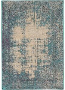 Breno Kusový koberec CANCUN 404/turquise, Modrá, 120 x 170 cm