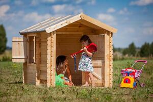 Herold Dětský dřevěný domek M501 175x130x145cm