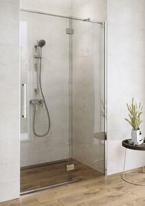 Cersanit Crea sprchové dveře 90 cm sklopné chrom lesk/průhledné sklo S159-005