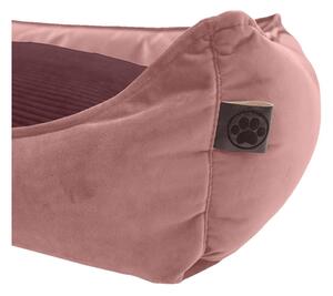 Pudrově růžový pelíšek pro psa Ego Dekor Cocoon, 90 x 70 cm