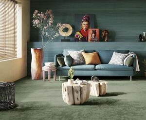 Breno Metrážový koberec COSY 24, šíře role 500 cm, Zelená