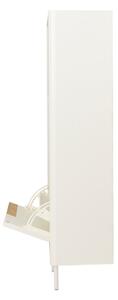 Bílý botník Tenzo Switch, 62 x 131 cm