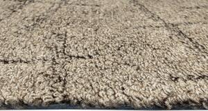 Breno Metrážový koberec NICOSIA 44, šíře role 400 cm, Hnědá