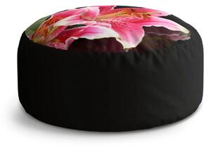 Sablio Taburet Circle Lilie: 38x48 cm