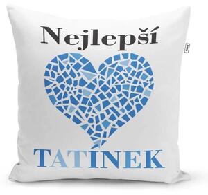 Sablio Polštář Nejlepší tatínek: 40x40 cm