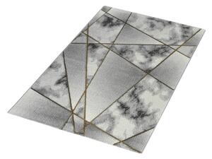 Breno Kusový koberec DIAMOND 22637/957, Šedá, Vícebarevné, 80 x 150 cm