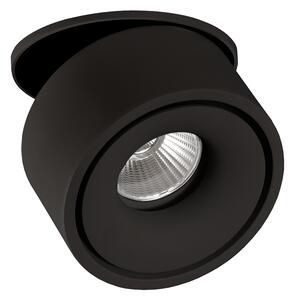 ACB Iluminacion Zapuštěné LED bodové svítidlo APEX, ⌀ 10 cm, 13W, CRI90 Barva: Černá, Stmívání: TRIAC