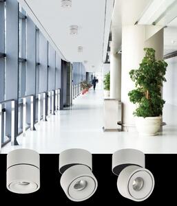 ACB Iluminacion Zapuštěné LED bodové svítidlo APEX, ⌀ 10 cm, 13W, CRI90 Barva: Černá, Stmívání: ON/OFF