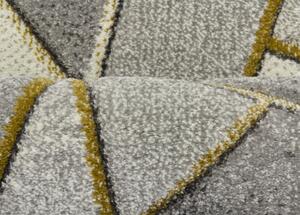 Breno Kusový koberec DIAMOND 22647/957, Šedá, Vícebarevné, 80 x 150 cm