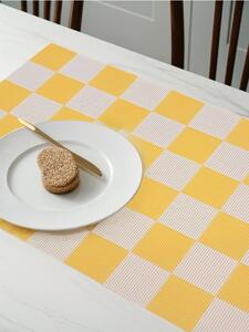 Sinsay - Stolní prostírání, sada 4 ks - žlutá
