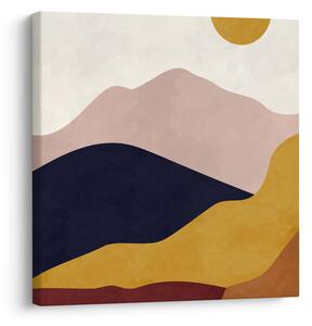 Obraz - Akvarelové hory N⁰2 (30x30 cm)