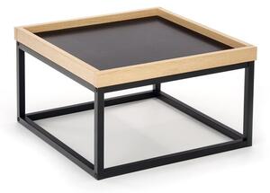 Konferenční stolek Braga - čtverec (černá)