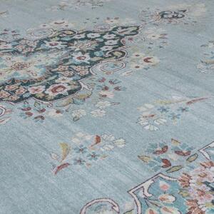 Tyrkysový pratelný koberec 80x150 cm FOLD Colby – Flair Rugs