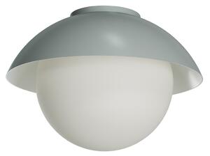 OS LUK60004 LUKIDA 2 stropní/nástěnné skleněné svítidlo šedá / bílá IP65 3000 K 20W LED - OSMONT