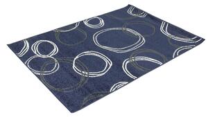 Breno Kusový koberec LOTTO 290/HY4B, Modrá, Vícebarevné, 160 x 235 cm
