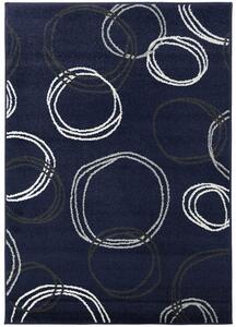 Breno Kusový koberec LOTTO 290/HY4B, Modrá, Vícebarevné, 67 x 120 cm