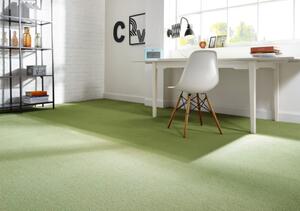 Breno Metrážový koberec AVELINO 23, šíře role 400 cm, Zelená