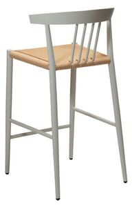 Bílá barová židle DAN-FORM Denmark Sava, výška 91,5 cm