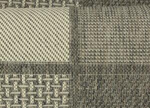 Breno Kusový koberec SISALO 85/W71E, Hnědá, Vícebarevné, 67 x 120 cm