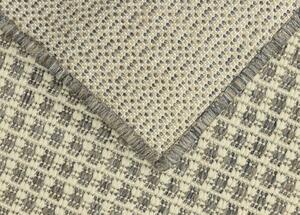 Breno Kusový koberec SISALO 2822/W71I, Hnědá, Vícebarevné, 67 x 120 cm