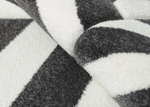 Breno Kusový koberec VEGAS HOME / PASTEL ART 23/GVG, Černá, Vícebarevné, 120 x 170 cm