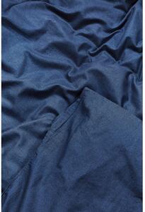 Námořnicky modré bavlněné povlečení na dvoulůžko Bonami Selection, 200 x 220 cm