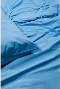 Blankytně modré bavlněné povlečení na dvoulůžko Bonami Selection, 200 x 220 cm