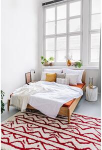Krémovo-červený koberec Bonami Selection Morra, 120 x 180 cm