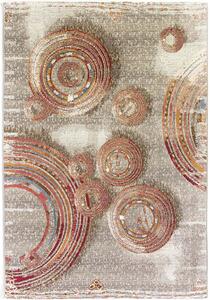 Breno Kusový koberec ZOYA 154/Q01X, Béžová, Vícebarevné, 80 x 165 cm