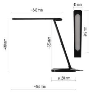 Emos lighting LED stolní lampa CHASE, černá 1538182000