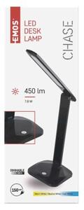 Emos lighting LED stolní lampa CHASE, černá 1538182000