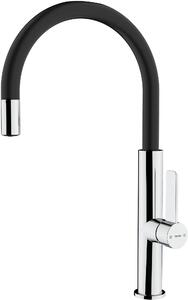 Teka FOT kuchyňská baterie stojící chrom-černá 116030023