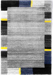 Breno Kusový koberec AMRIT 152/blue, Šedá, Vícebarevné, 120 x 170 cm