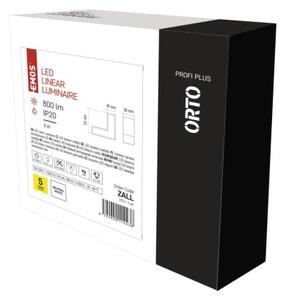 Emos lighting LED lineární svítidlo ORTO LCON 8W neutrální bílá 1543081000