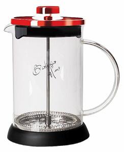 Konvička na čaj a kávu French Press 350 ml Burgundy Metallic Line