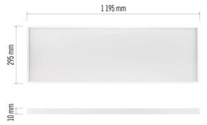 Emos lighting LED panel PROXO 30×120, obdélníkový vestavný bílý, 33W, neutrální bílá 1544203320